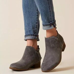 Toms Deia Castlerock Grey Ankle Booties